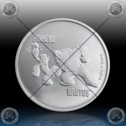 1oz SAMOA 2 Dollars 2024 (POPEYE & BRUTUS) BU